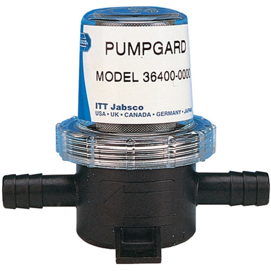 Suncoast Marine and Auto offers Jabsco Pumpguard In-Line Strainer - 1/2" NPT [36400-0000]