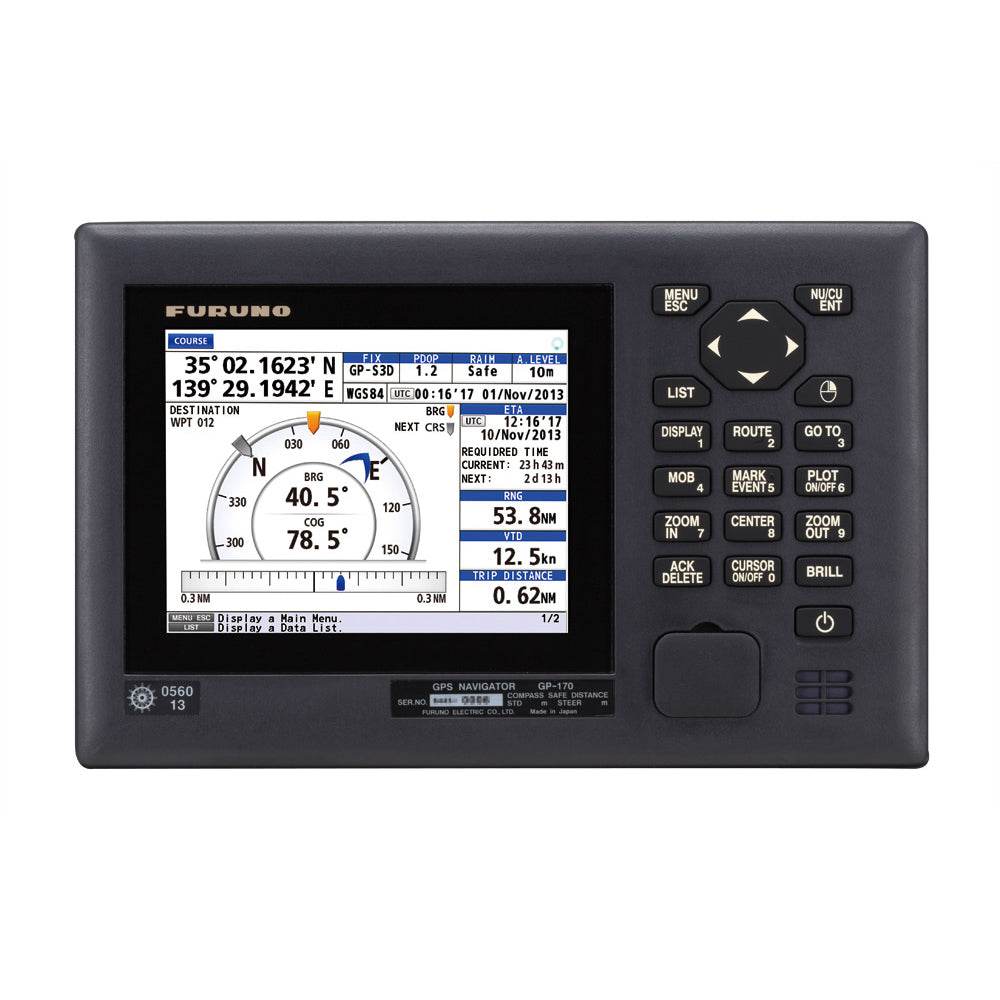 Suncoast Marine and Auto offers Furuno GP170 IMO GPS Navigator [GP170]