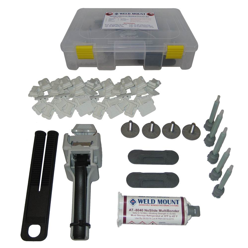 Suncoast Marine and Auto offers Weld Mount Adhesively Bonded Fastener Kit w/AT 8040 Adhesive [65100]