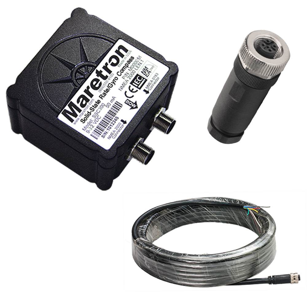 Suncoast Marine and Auto offers Maretron Solid-State Rate/Gyro Compass w/10m Cable & Connector [SSC300-01-KIT]