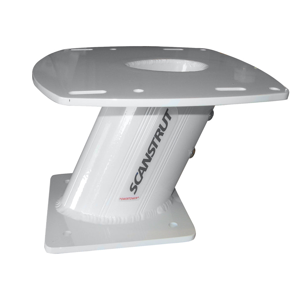 Suncoast Marine and Auto offers Scanstrut APT-250-01 - Aluminum PowerTower Radar Mount - 10" Aft Leaning [APT-250-01]