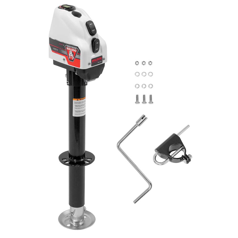 Suncoast Marine and Auto offers Bulldog 4,000lbs Powered A-Frame Jack - White Case [500200]