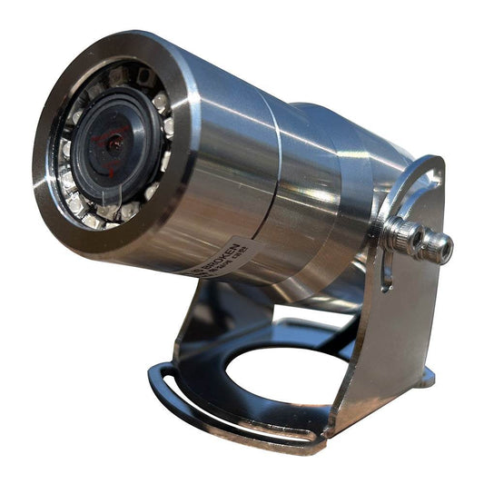 Suncoast Marine and Auto offers Iris 316 Stainless Steel Marine Camera - TVL - Wide Angle - Reversible - Nitrogen Purged - Infrared [IRIS090]