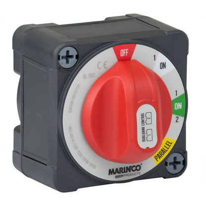 Suncoast Marine and Auto offers BEP Pro Installer 400a EZ-Mount Dual Bank Control Battery Switch - MC10 [772-DBC-EZ]