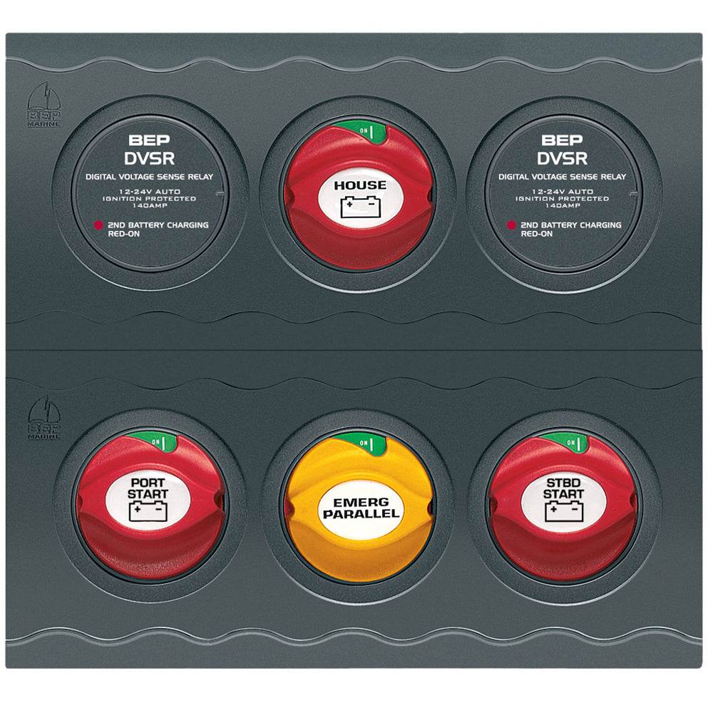 Suncoast Marine and Auto offers BEP Battery Management Contour Connect Panel f/Twin Engines w/VSR's [CC-803N]