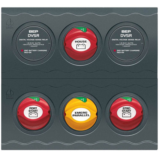 Suncoast Marine and Auto offers BEP Battery Management Contour Connect Panel f/Twin Engines w/VSR's [CC-803N]