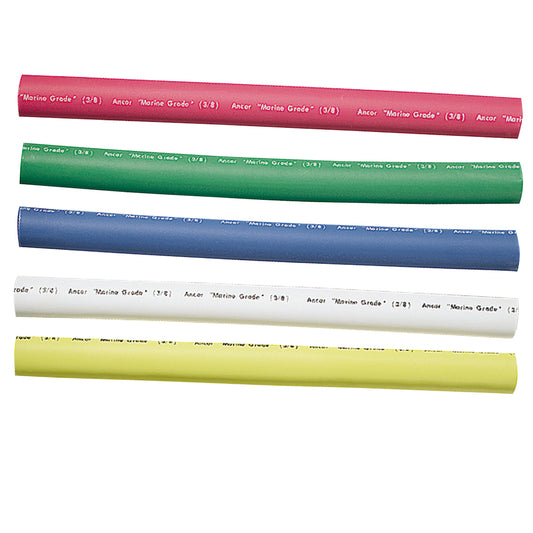 Suncoast Marine and Auto offers Ancor Adhesive Lined Heat Shrink Tubing - 5-Pack, 6", 12 to 8 AWG, Assorted Colors [304506]