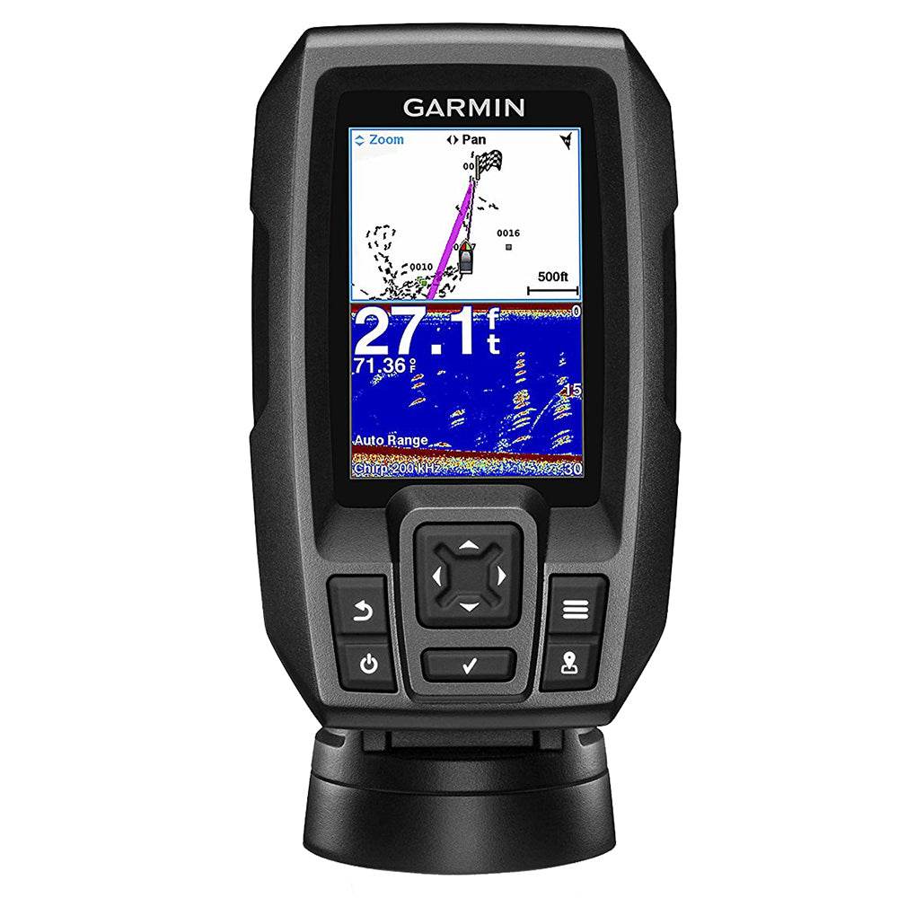 Suncoast Marine and Auto offers Garmin STRIKER 4 FishFinder w/4-Pin, 77/200kHz TM Transducer [010-01550-00]