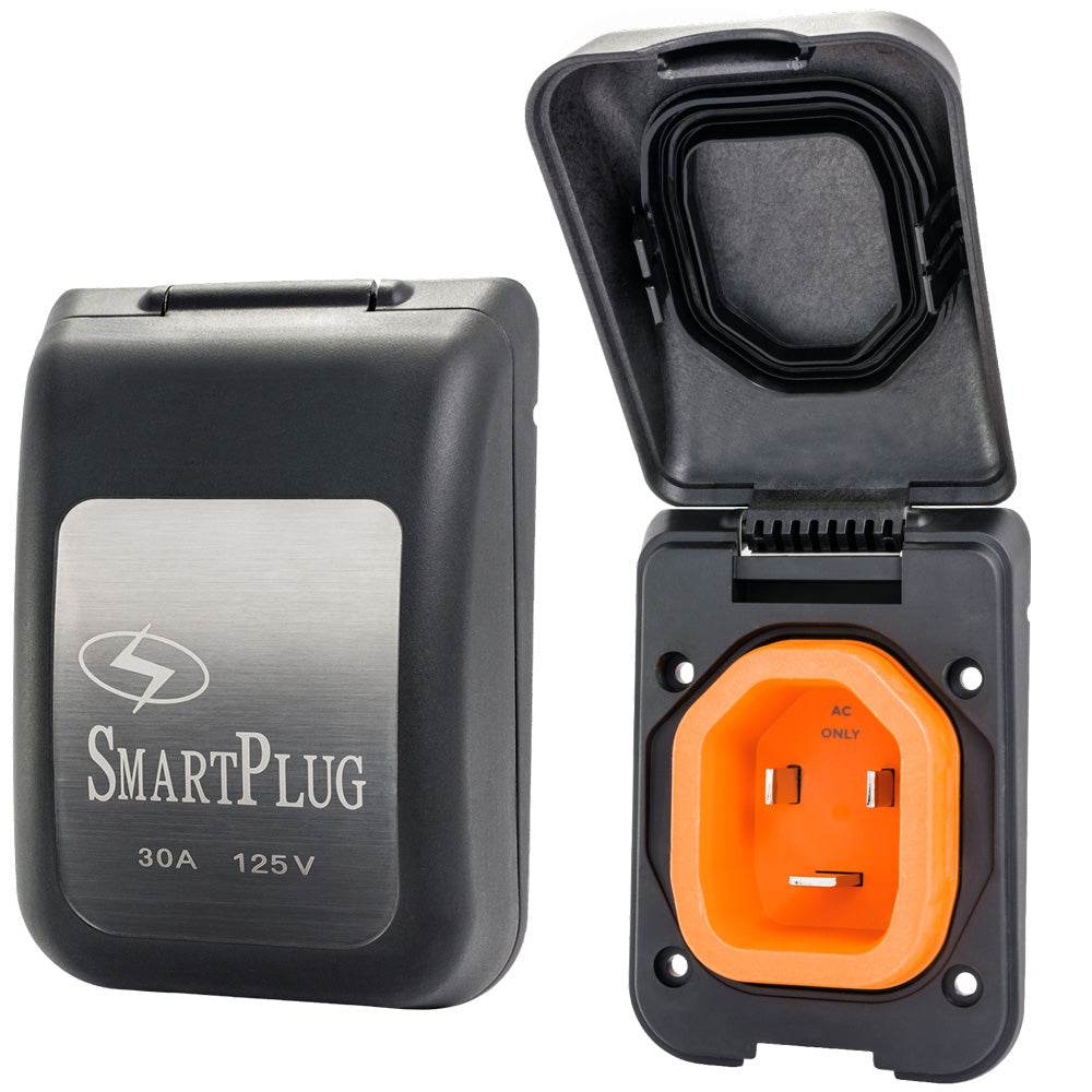 Suncoast Marine and Auto offers SmartPlug 30 AMP Male Non-Metallic Inlet Cover - Black [BM30PB]