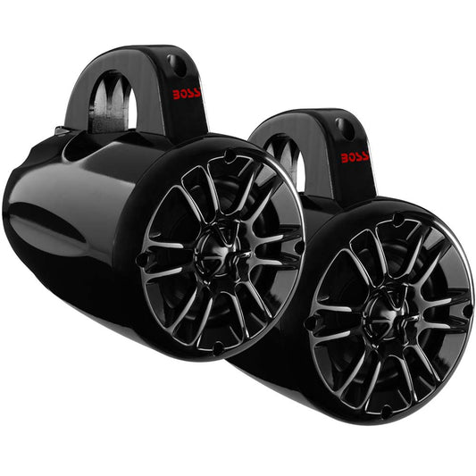 Suncoast Marine and Auto offers Boss Audio 4" MRWT40 Waketower Speakers - Black - 400W [MRWT40]