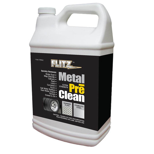 Suncoast Marine and Auto offers Flitz Metal Pre-Clean - All Metals Including Stainless Steel - Gallon Refill [AL 01710]