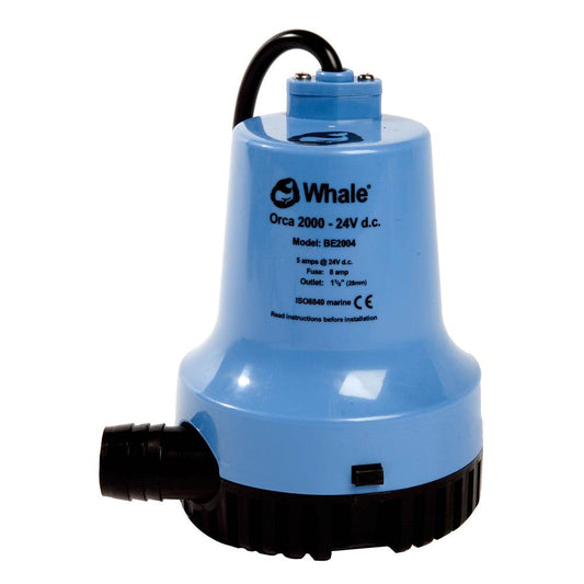 Suncoast Marine and Auto offers Whale Orca 2000 GPH Submersible Bilge Pump 12V [BE2002]