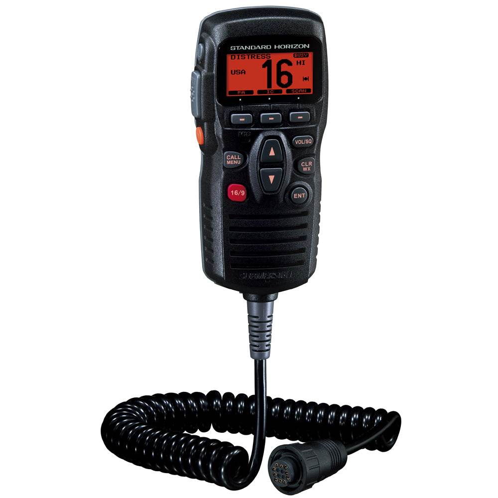 Suncoast Marine and Auto offers Standard Horizon RAM3+ Remote Station Microphone - Black [CMP31B]