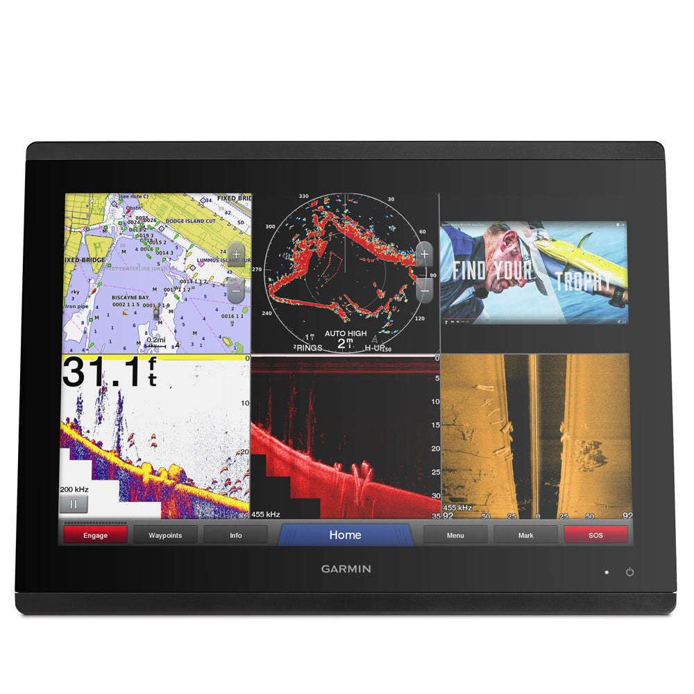 Suncoast Marine and Auto offers Garmin GPSMAP 8417 MFD - Worldwide Basemap - 17" [010-01510-00]