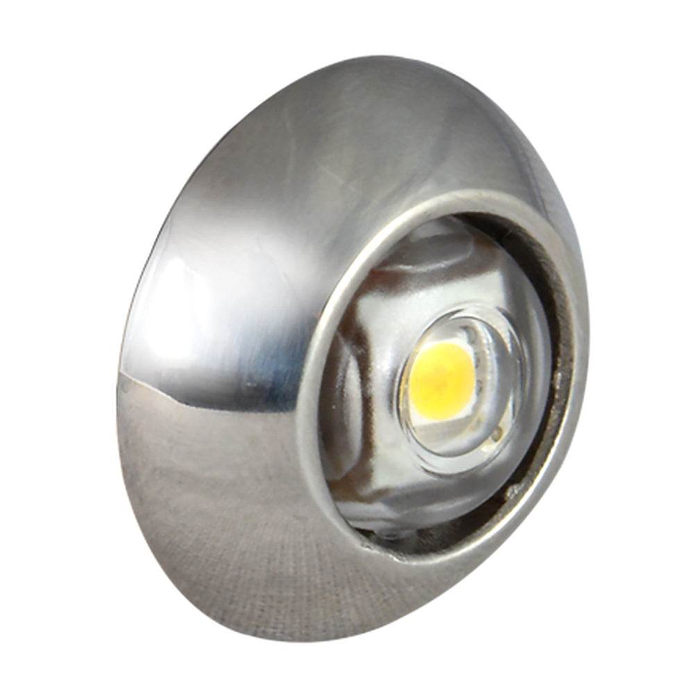 Suncoast Marine and Auto offers Lumitec Exuma Courtesy Light - Polished Stainless Housing - White Light [101049]