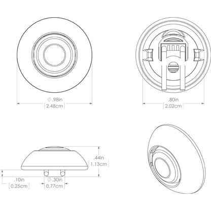 Suncoast Marine and Auto offers Lumitec Exuma Courtesy Light - Polished Stainless Housing - White Light [101049]