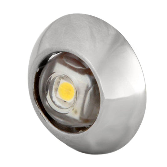 Suncoast Marine and Auto offers Lumitec Exuma Courtesy Light - Polished Stainless Housing - White Light [101049]