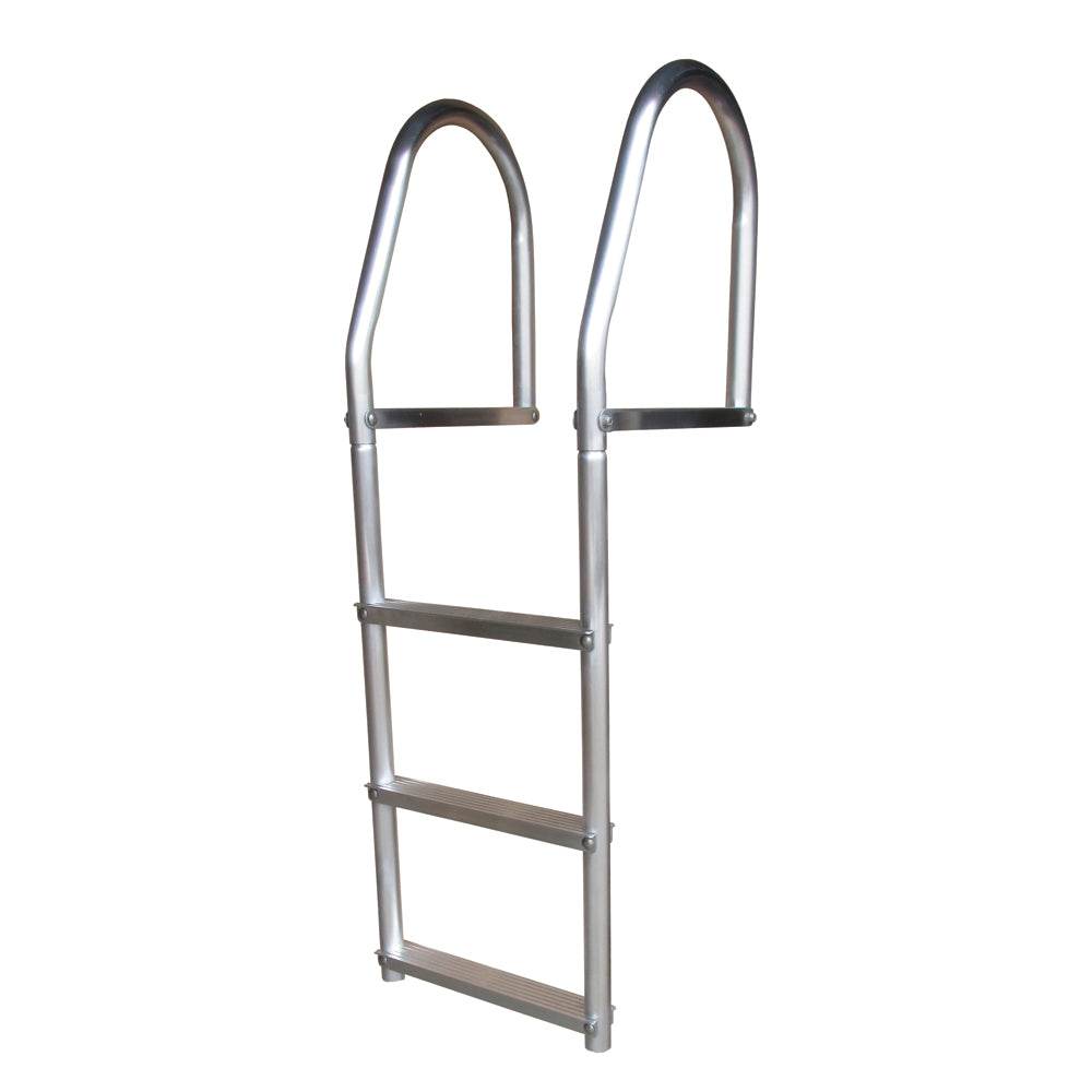 Suncoast Marine and Auto offers Dock Edge Fixed Eco - Weld Free Aluminum 3-Step Dock Ladder [2073-F]