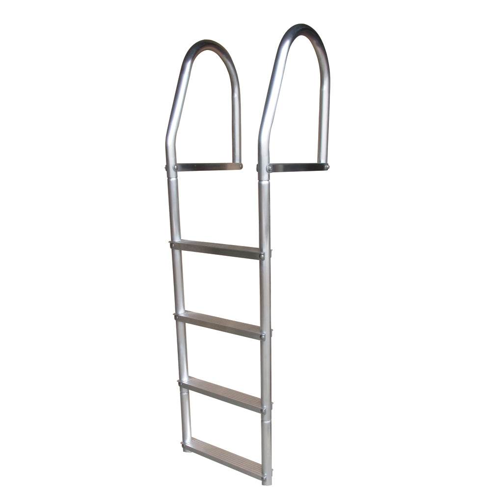 Suncoast Marine and Auto offers Dock Edge Fixed Eco - Weld Free Aluminum 4-Step Dock Ladder [2074-F]