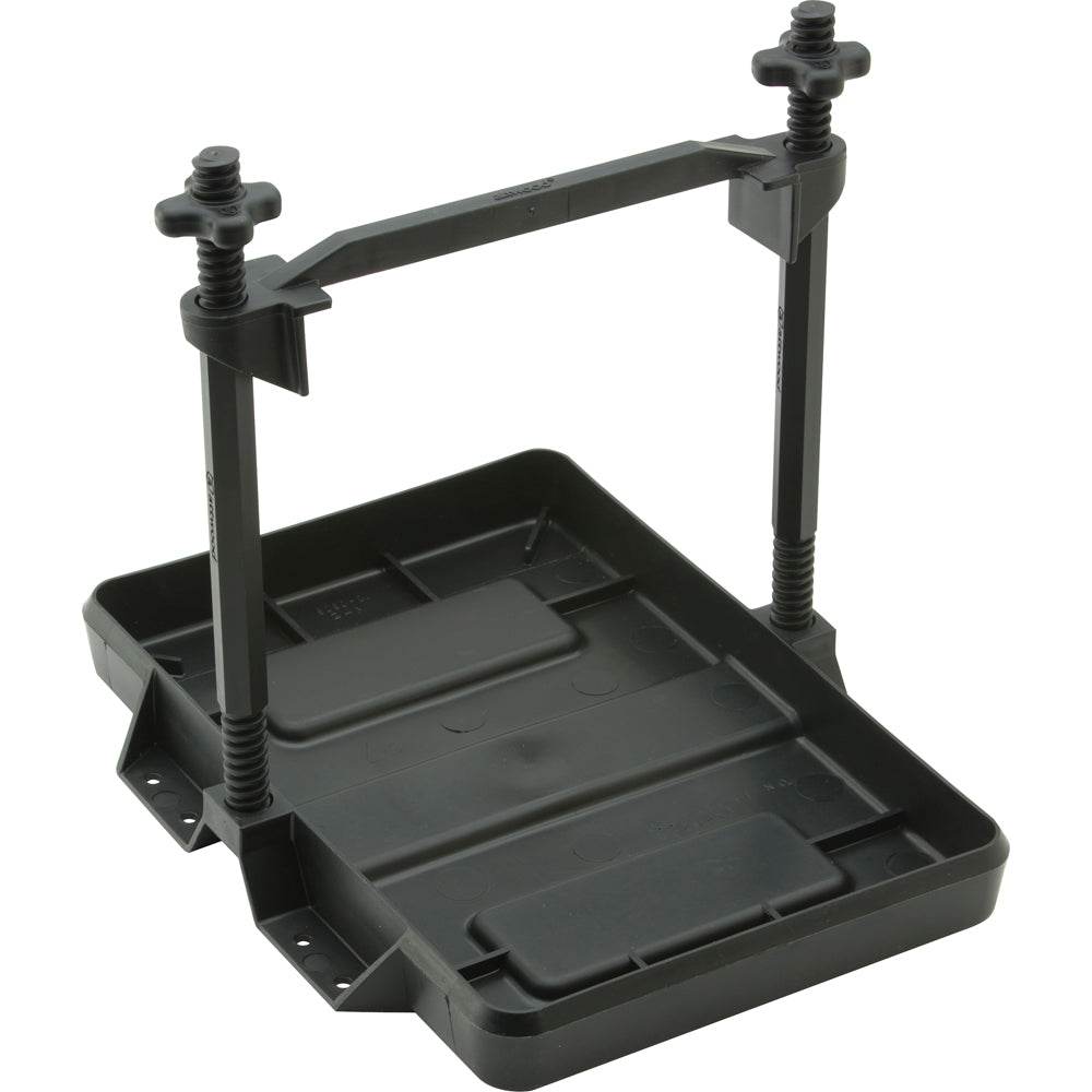 Suncoast Marine and Auto offers Attwood Heavy-Duty All-Plastic Adjustable Battery Tray - 24 Series [9097-5]