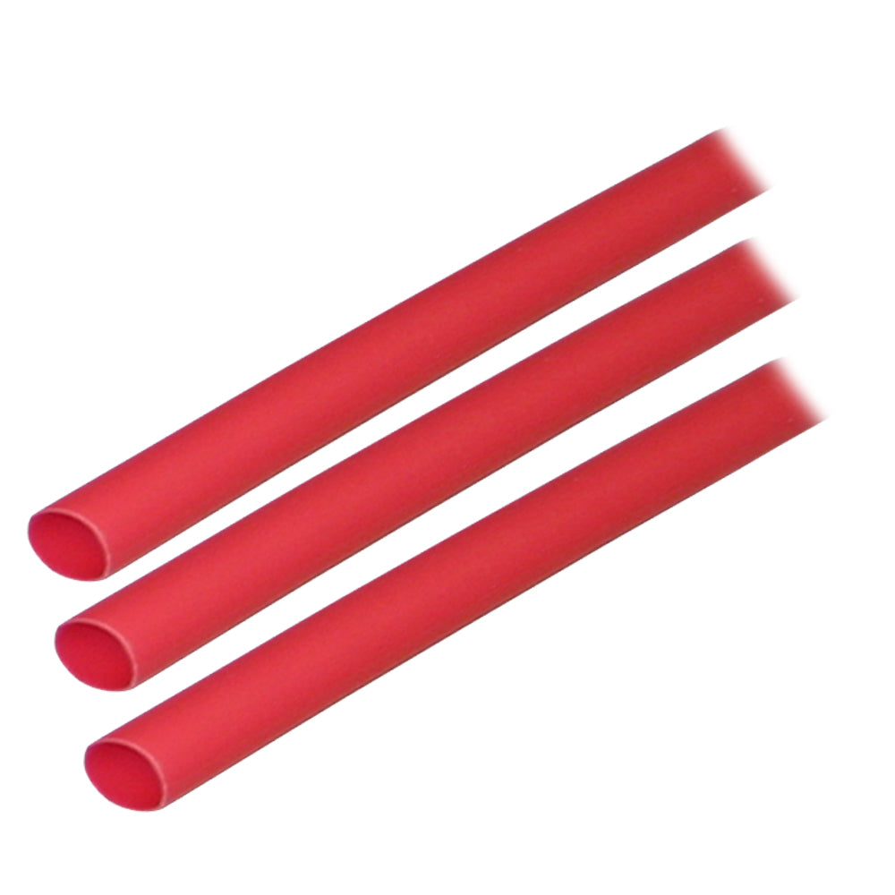 Suncoast Marine and Auto offers Ancor Adhesive Lined Heat Shrink Tubing (ALT) - 1/4" x 3" - 3-Pack - Red [303603]