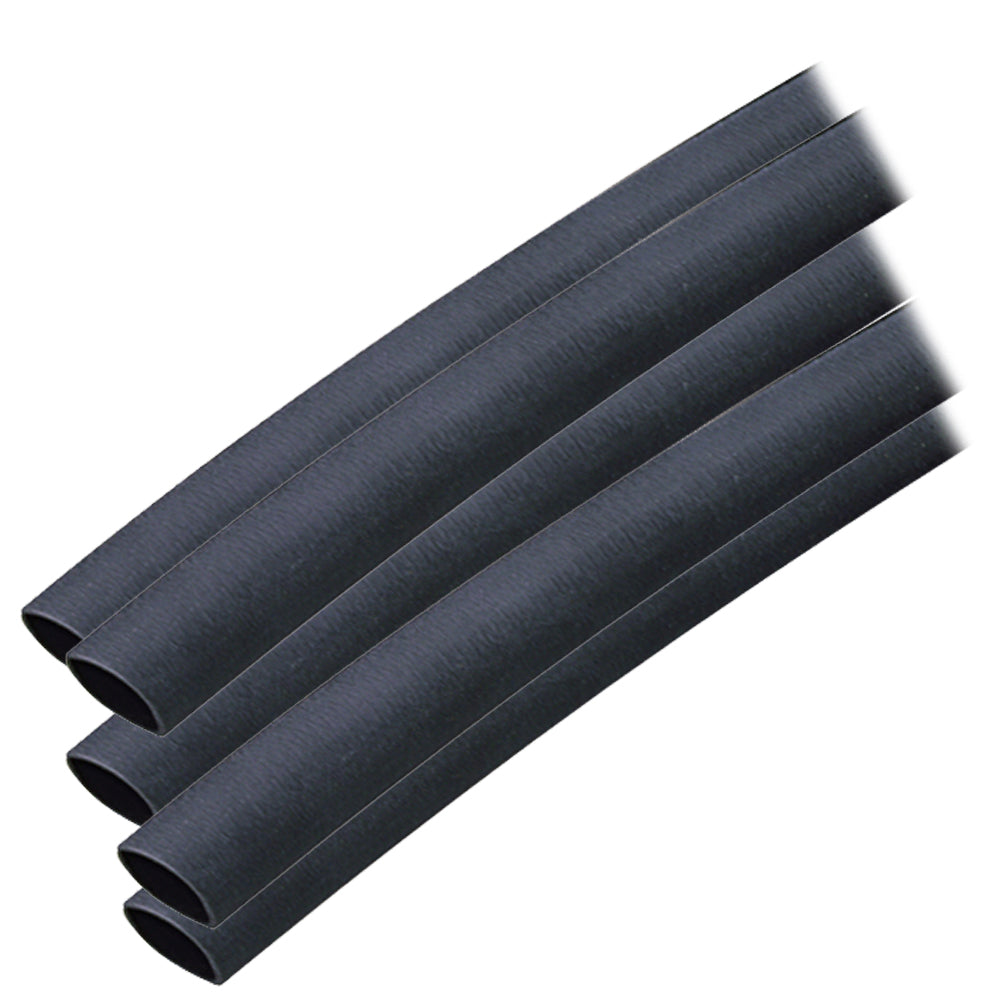 Suncoast Marine and Auto offers Ancor Adhesive Lined Heat Shrink Tubing (ALT) - 3/8" x 6" - 5-Pack - Black [304106]