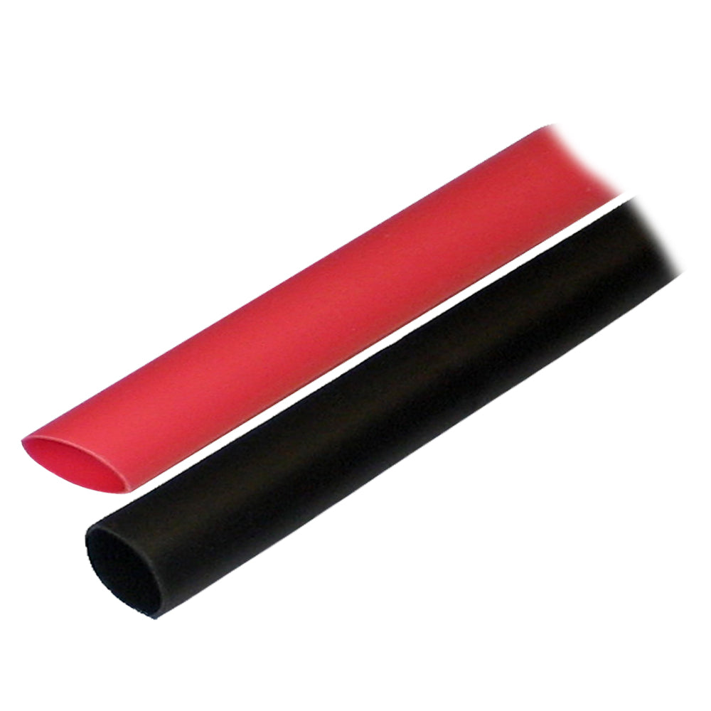 Suncoast Marine and Auto offers Ancor Adhesive Lined Heat Shrink Tubing (ALT) - 1/2" x 3" - 2-Pack - Black/Red [305602]