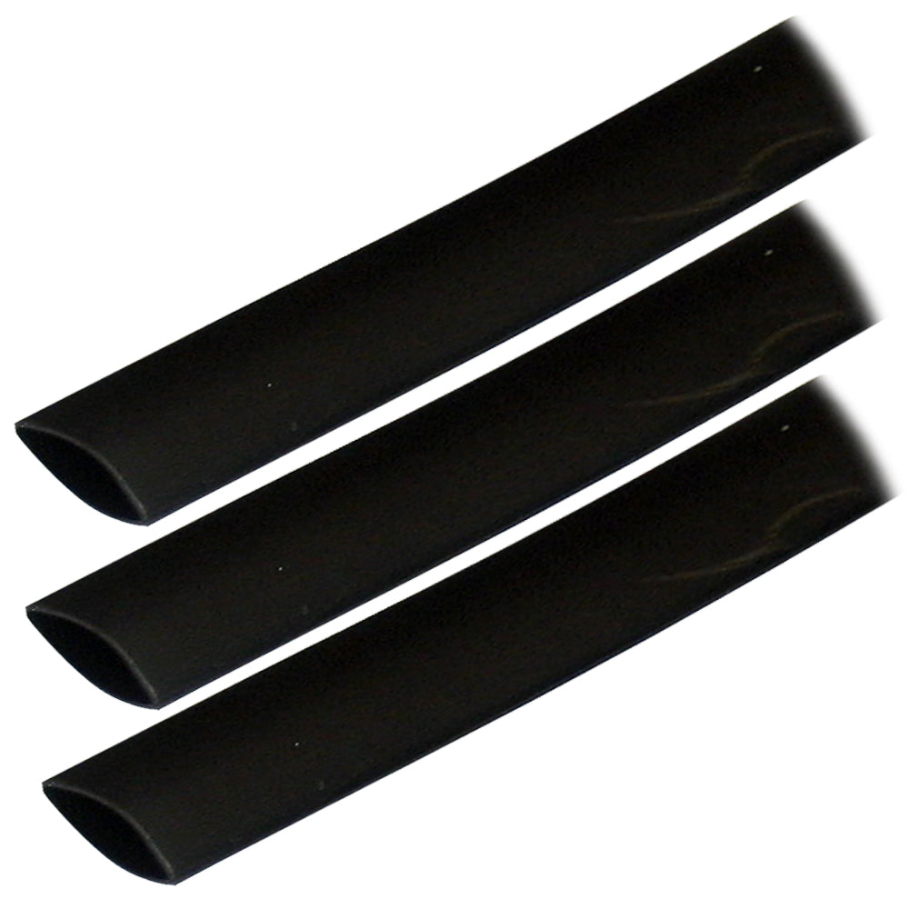 Suncoast Marine and Auto offers Ancor Adhesive Lined Heat Shrink Tubing (ALT) - 3/4" x 3" - 3-Pack - Black [306103]