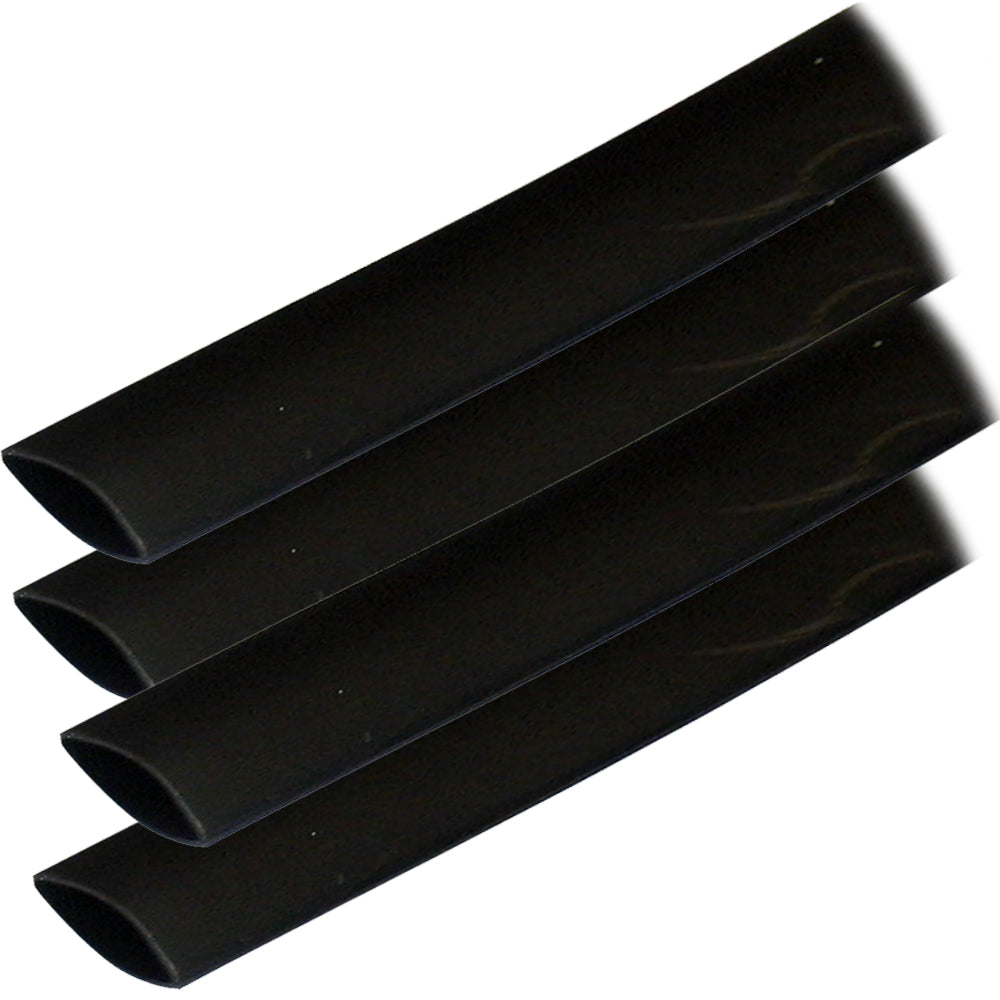 Suncoast Marine and Auto offers Ancor Adhesive Lined Heat Shrink Tubing (ALT) - 3/4" x 6" - 4-Pack - Black [306106]