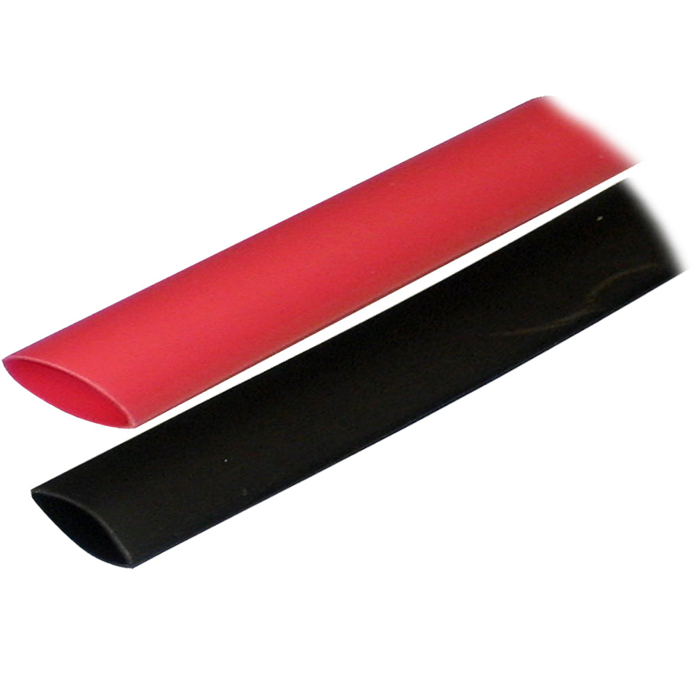 Suncoast Marine and Auto offers Ancor Adhesive Lined Heat Shrink Tubing (ALT) - 3/4" x 3" - 2-Pack - Black/Red [306602]