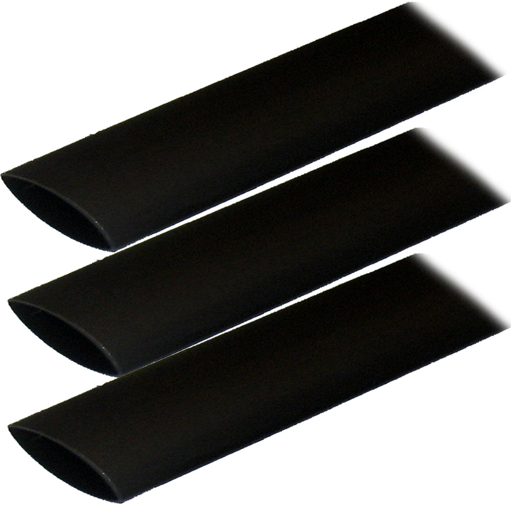 Suncoast Marine and Auto offers Ancor Adhesive Lined Heat Shrink Tubing (ALT) - 1" x 3" - 3-Pack - Black [307103]