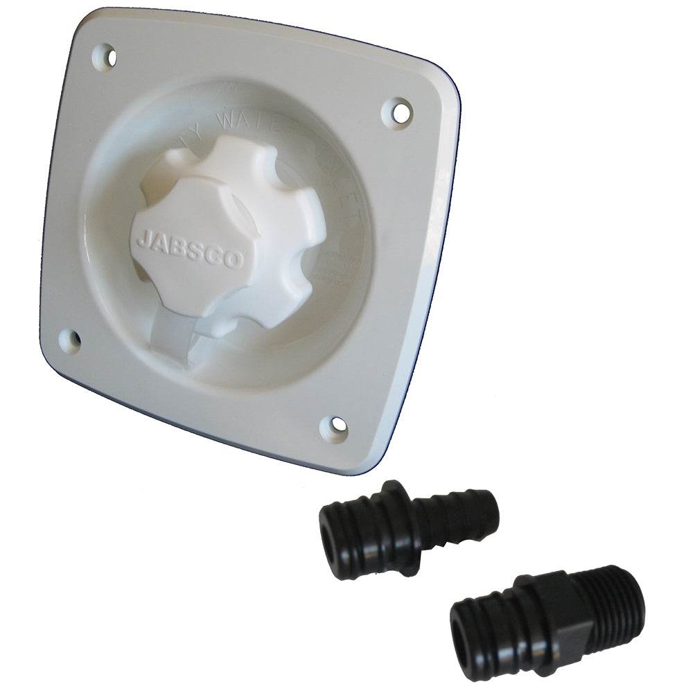 Suncoast Marine and Auto offers Jabsco Water Pressure Regulator - Flush Mount - White [44412-1045]