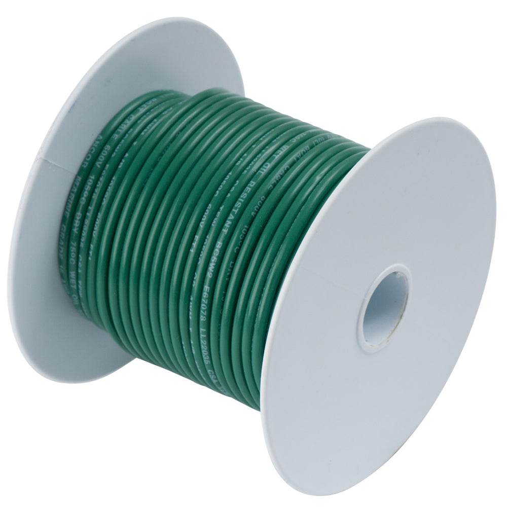 Suncoast Marine and Auto offers Ancor Green 18 AWG Tinned Copper Wire - 35' [180303]