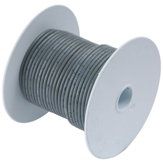 Suncoast Marine and Auto offers Ancor Grey 18 AWG Tinned Copper Wire - 35' [180403]