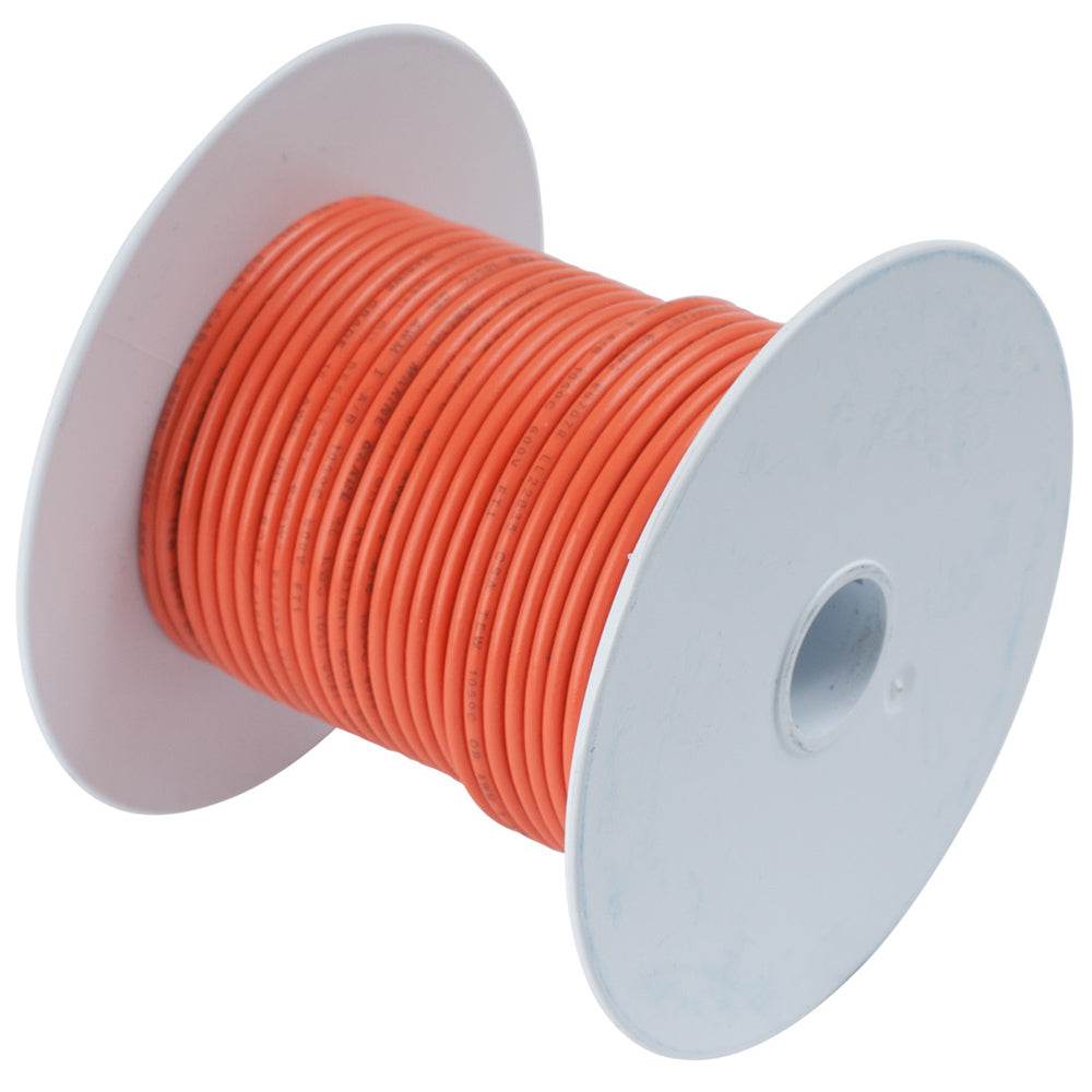 Suncoast Marine and Auto offers Ancor Orange 18 AWG Tinned Copper Wire - 100' [100510]