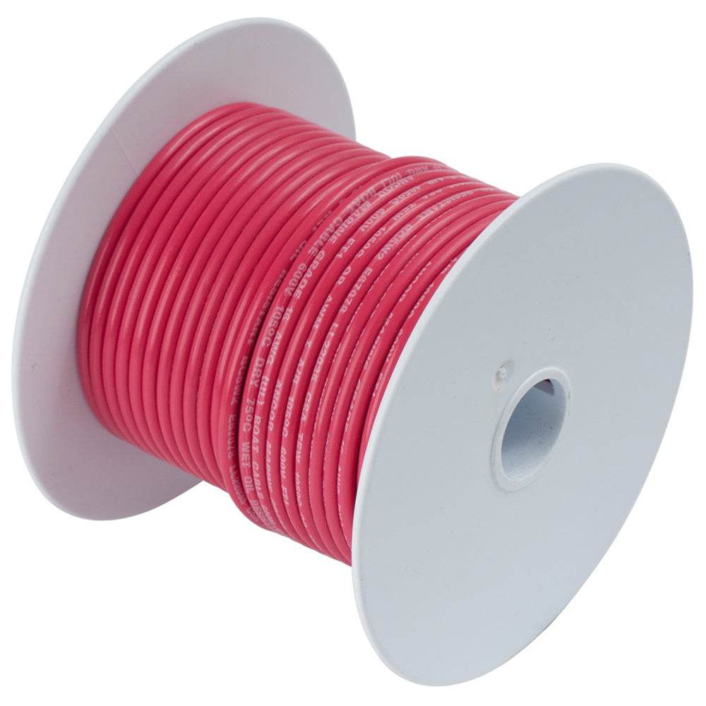 Suncoast Marine and Auto offers Ancor Red 18 AWG Tinned Copper Wire - 35' [180803]