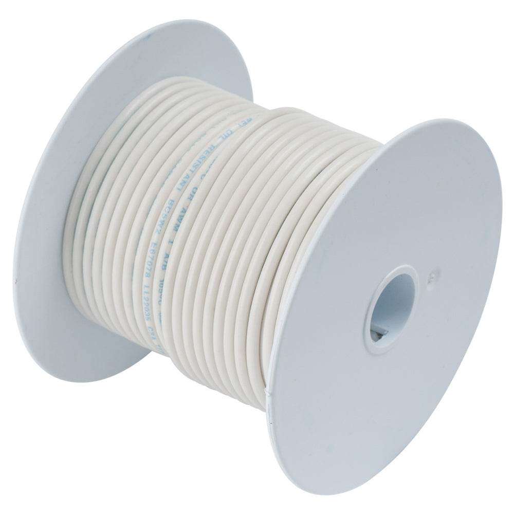 Suncoast Marine and Auto offers Ancor White 18 AWG Tinned Copper Wire - 35' [180903]