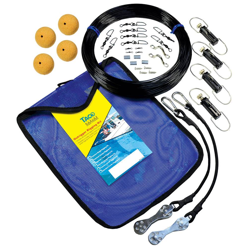 Suncoast Marine and Auto offers TACO Premium Mono Double Rigging Kit [RK-0002MP]