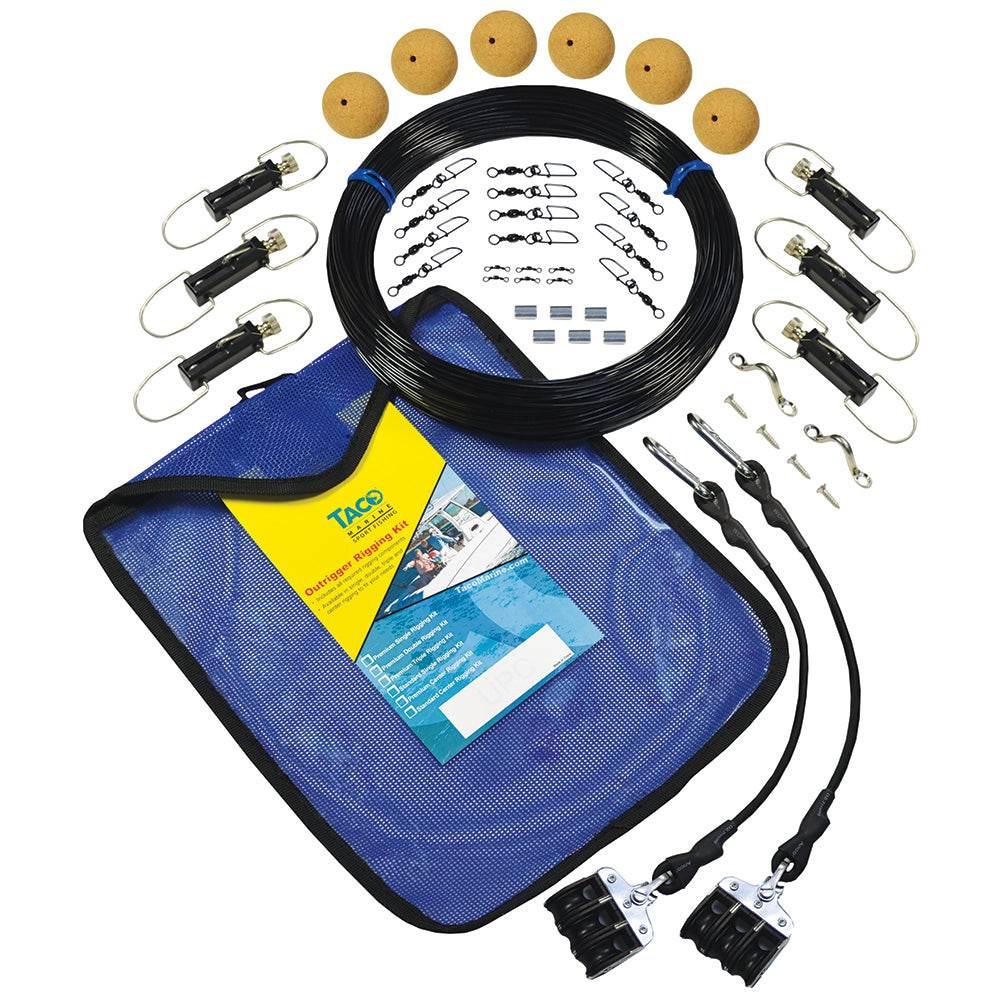 Suncoast Marine and Auto offers TACO Premium Mono Triple Rigging Kit [RK-0003MP]