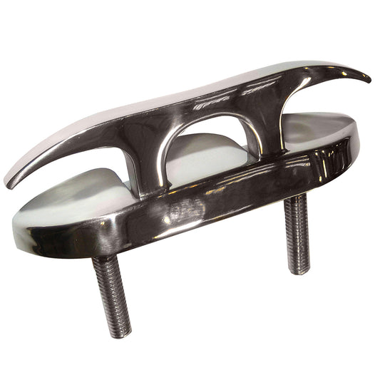 Suncoast Marine and Auto offers Whitecap Folding Cleat - Stainless Steel Studded - 6" [6846C]