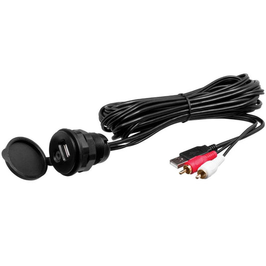 Suncoast Marine and Auto offers Boss Audio MUSB35 USB/Aux Accessory Extension Cable [MUSB35]