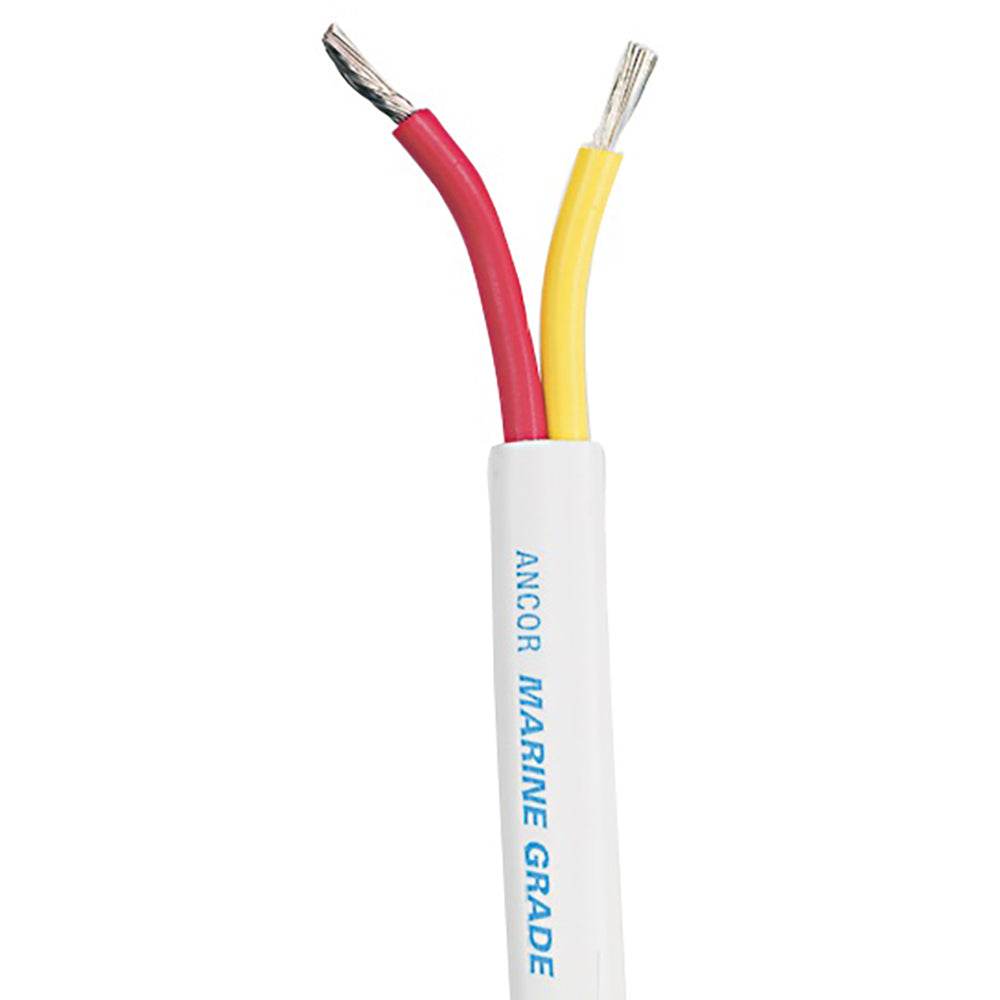 Suncoast Marine and Auto offers Ancor Safety Duplex Cable - 8/2 AWG - Red/Yellow - Flat - 100 [123910]