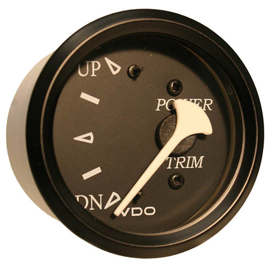 Suncoast Marine and Auto offers VDO Cockpit Marine Trim Gauge - f/ Mercury/Volvo/Yamaha 2001+ Engines - Black Dial/Bezel [382-11803]