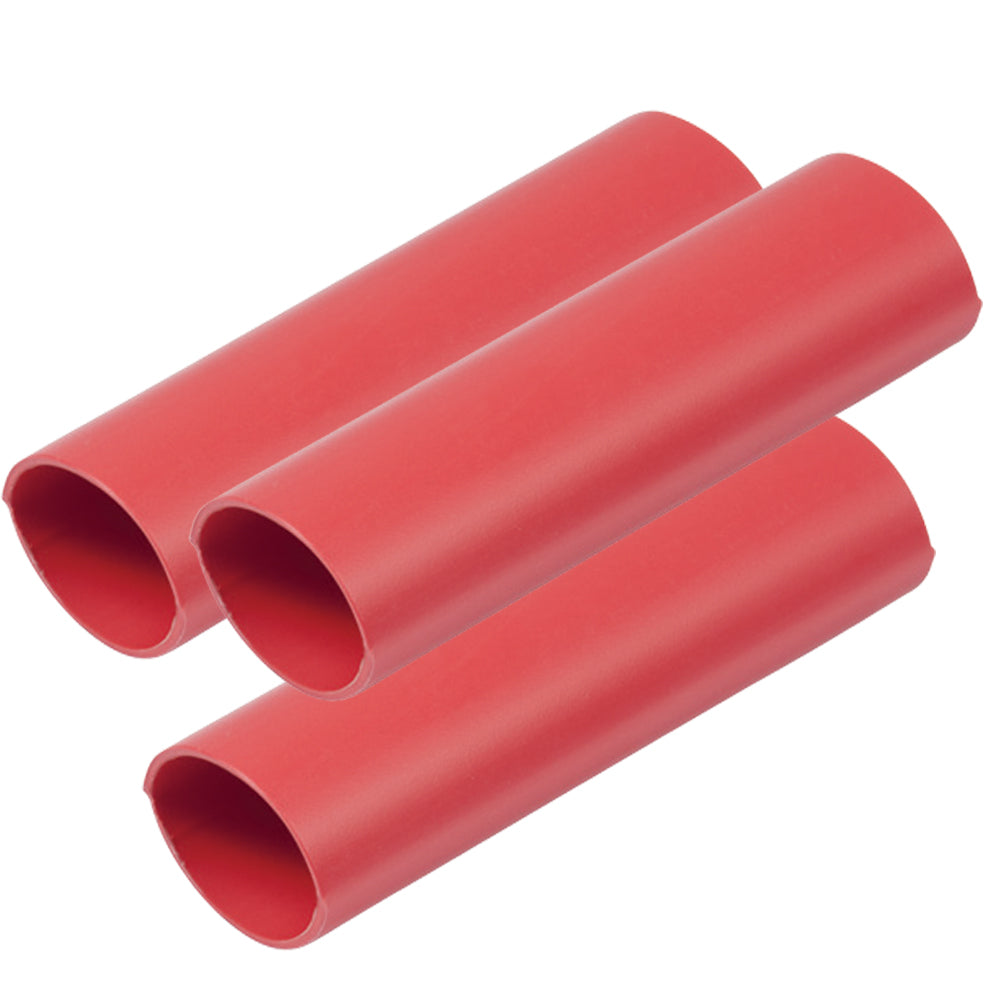 Suncoast Marine and Auto offers Ancor Heavy Wall Heat Shrink Tubing - 3/4" x 3" - 3-Pack - Red [326603]