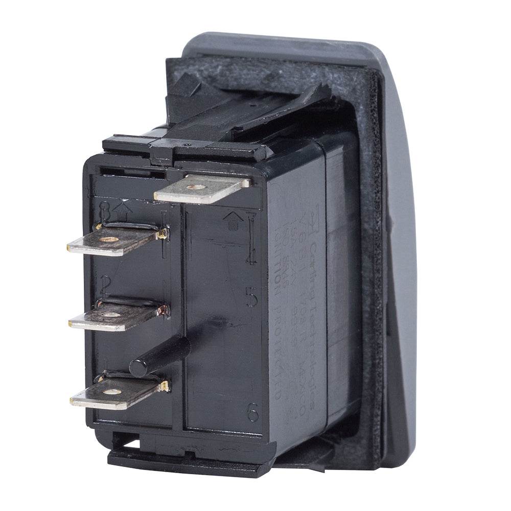 Suncoast Marine and Auto offers Blue Sea 7931 Contura II Switch SPDT Black - ON-OFF-ON [7931]