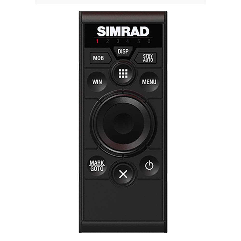 Suncoast Marine and Auto offers Simrad OP50 Wired Remote Control - Portrait Mount [000-12364-001]