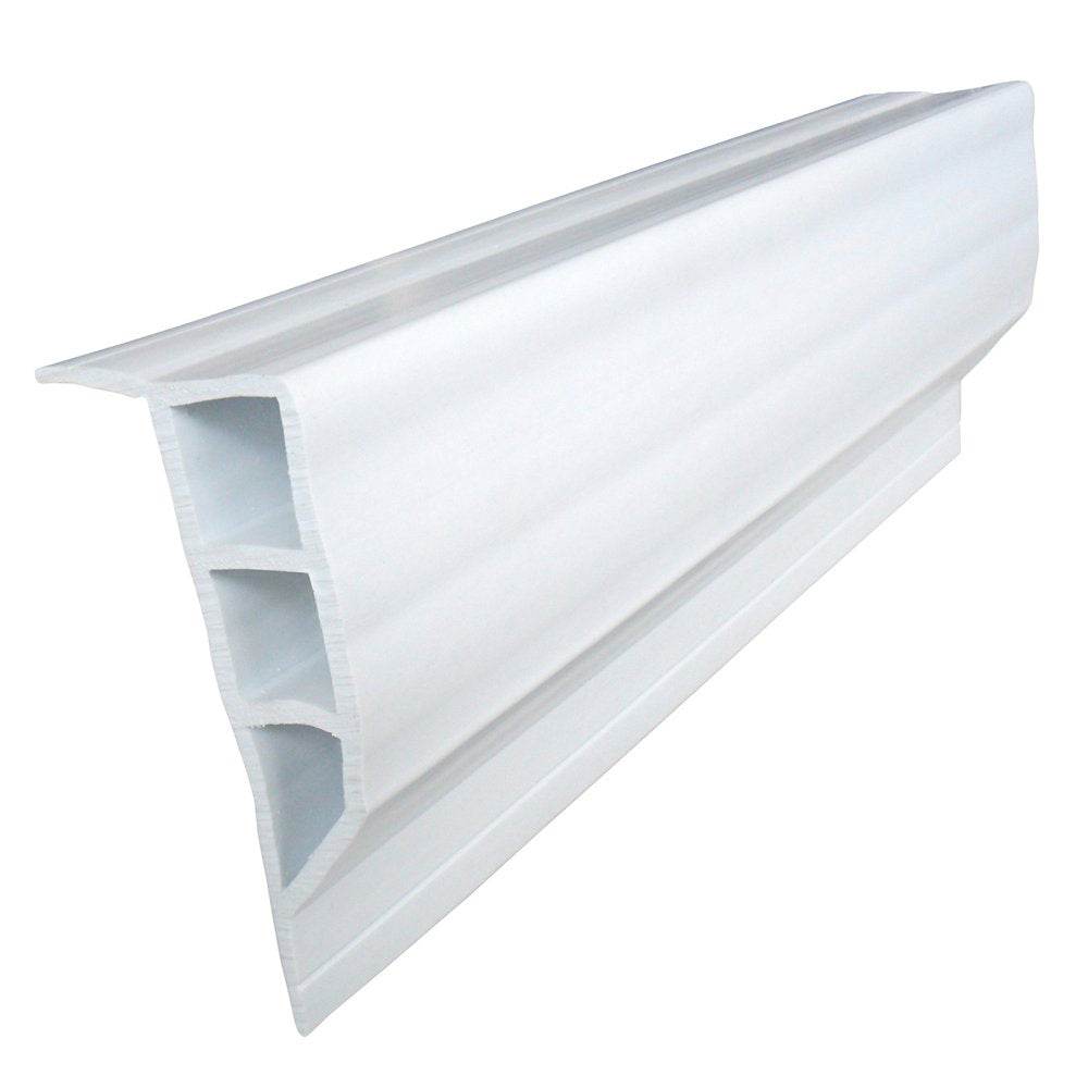 Suncoast Marine and Auto offers Dock Edge Standard PVC Full Face Profile - 16' Roll - White [1160-F]