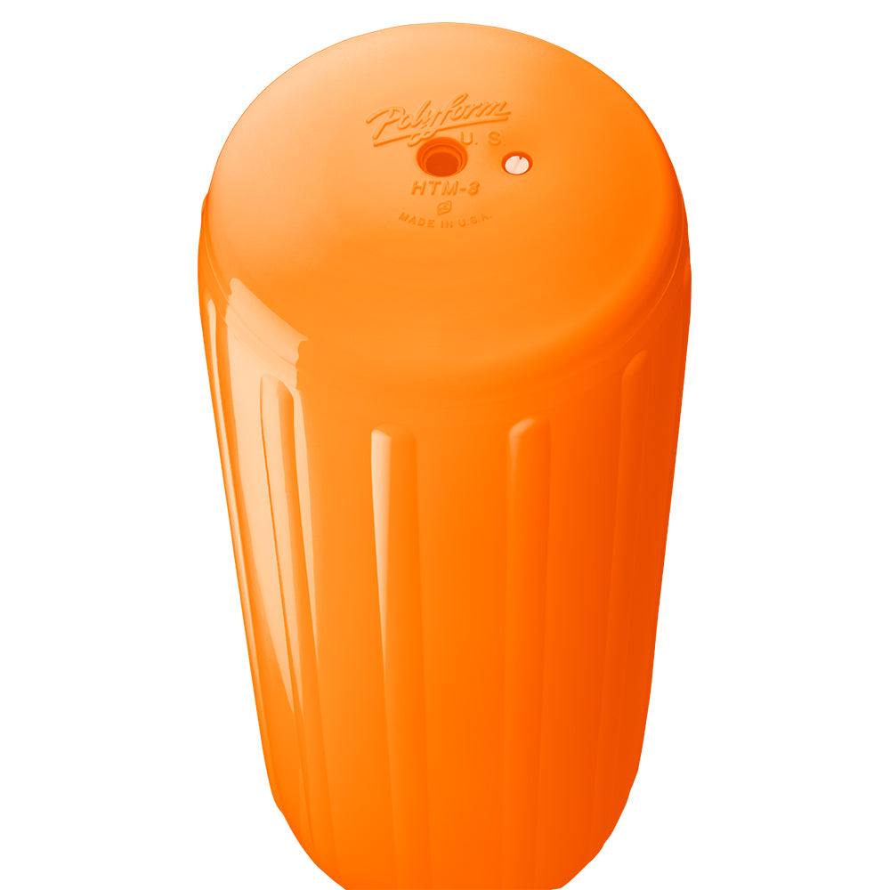 Suncoast Marine and Auto offers Polyform HTM-3 Fender 10.5" x 27" - Orange [HTM-3-ORANGEWO]