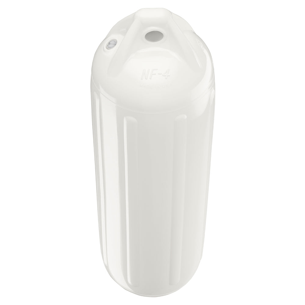 Suncoast Marine and Auto offers Polyform NF-4 Heavy Duty Twin Eye Fender 6.4" X 21.6" - White [NF-4 WHITE]