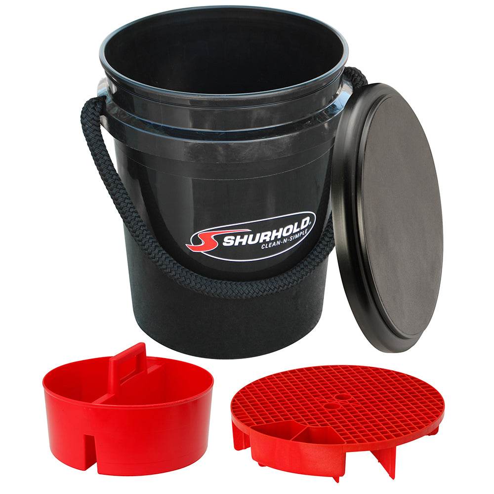 Suncoast Marine and Auto offers Shurhold One Bucket Kit - 5 Gallon - Black [2462]